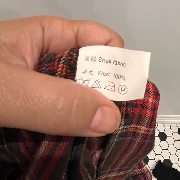 School girl mini skirt wool - Picture 3 of 6